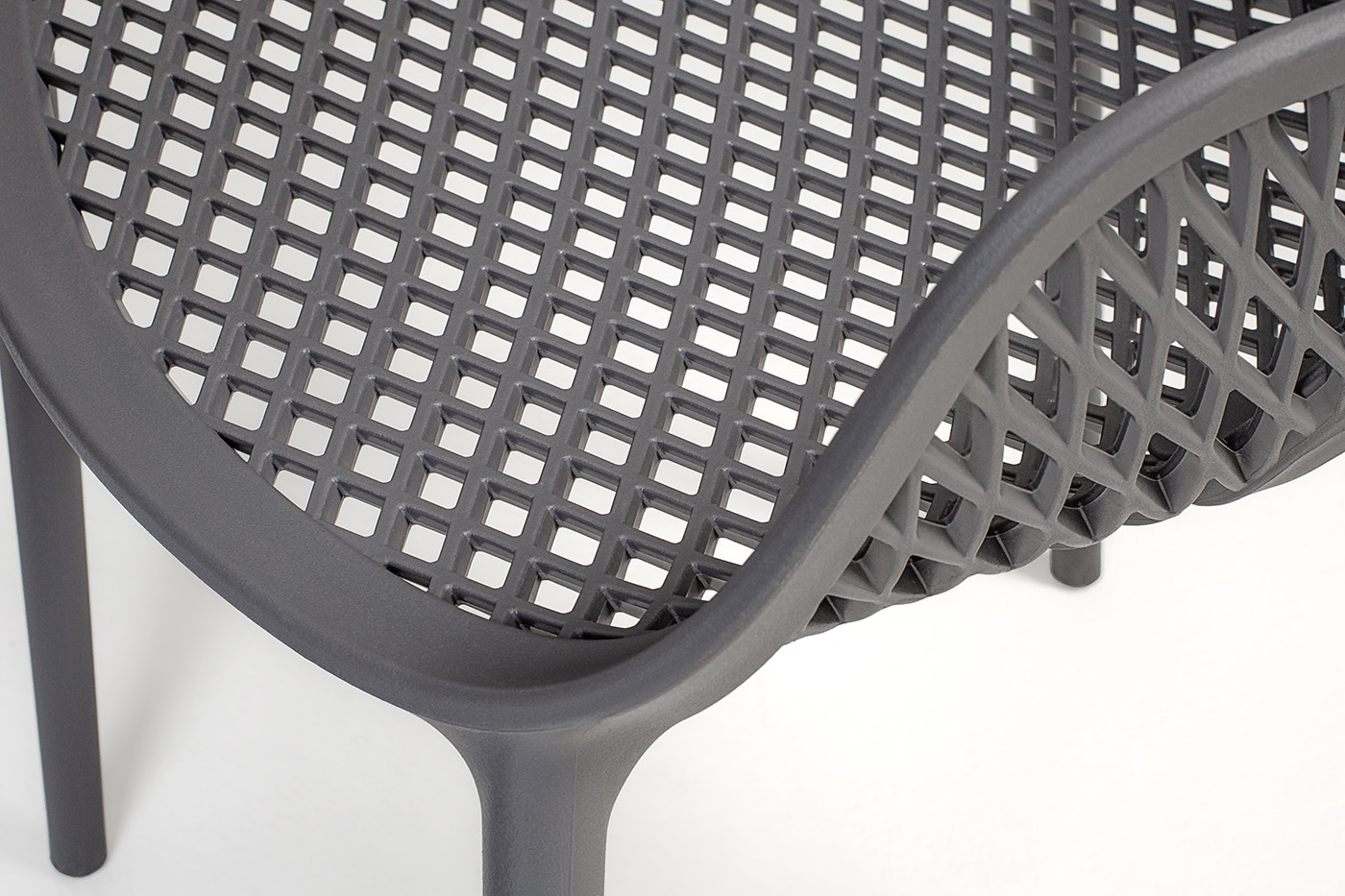 фото "беллини" обеденная группа на 2 персоны, цвет темно-серый