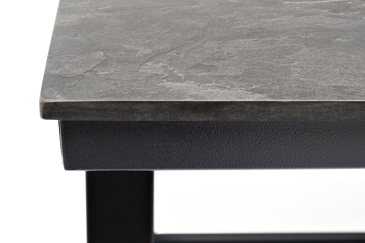 "Рио" стол из HPL 140х70см, H75, цвет столешницы "серый гранит" фото "рио" стол из hpl 140х70см, h75, цвет столешницы "серый гранит"