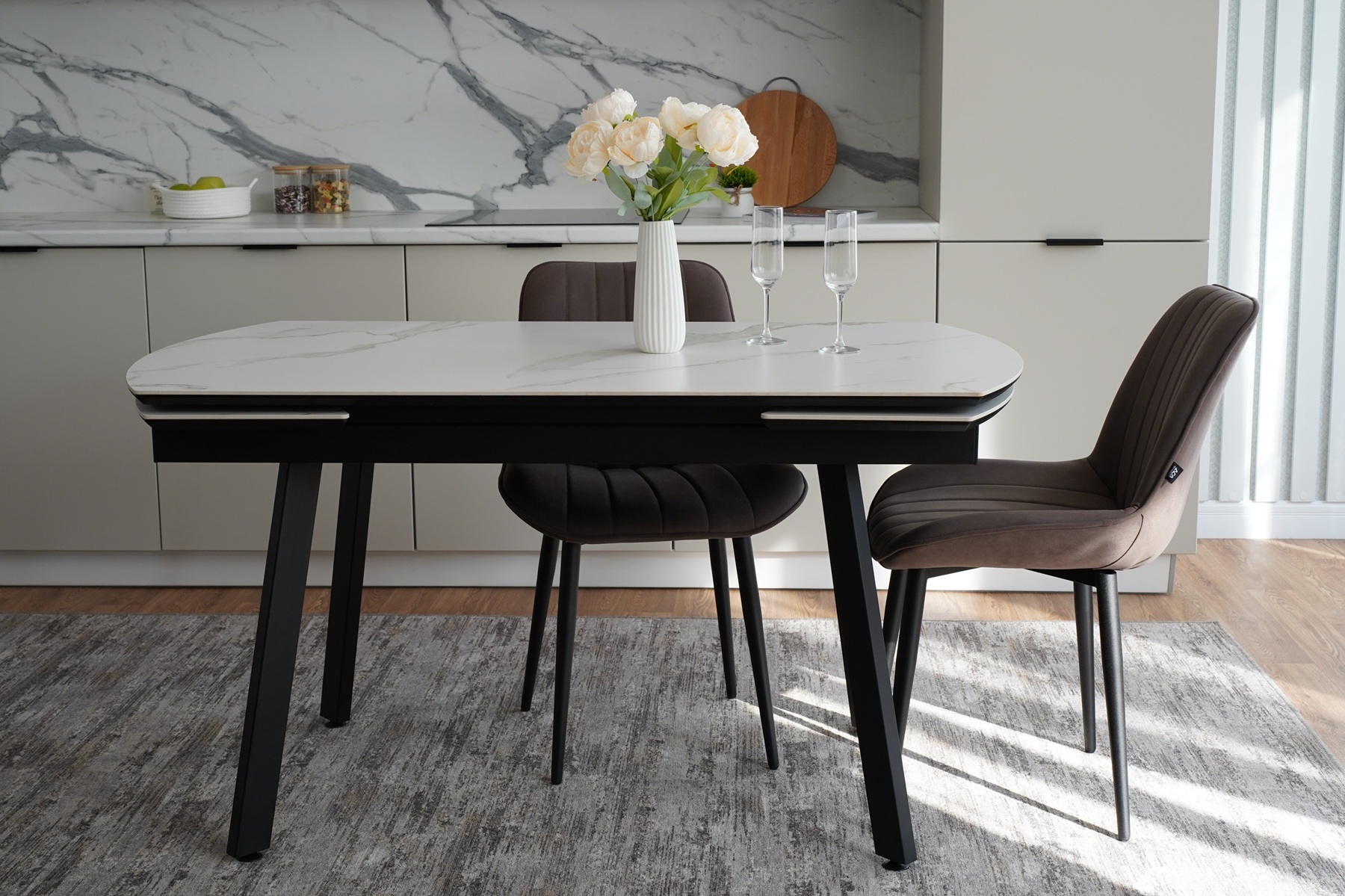 фото стол обеденный раздвижной князь