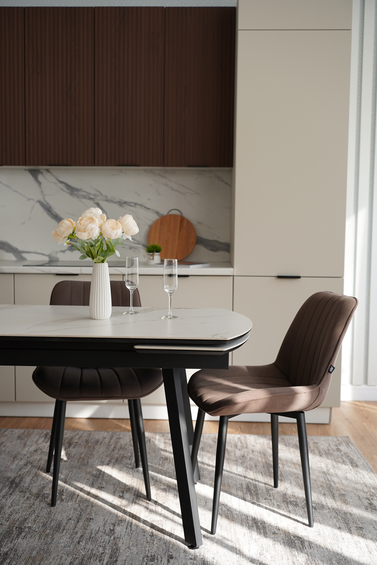 фото стол обеденный раздвижной князь