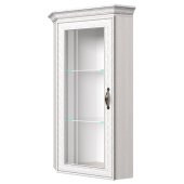 Шкаф с витриной угловой 1VU TIFFANY