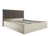 Кровать ЛК-2 Лирика Кофейный с ПМ Кровать ЛК-2 Лирика Кофейный с ПМ