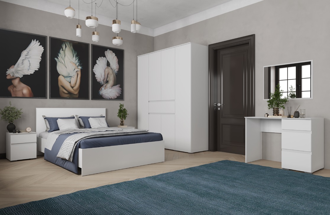 Шкаф 4-х ств. Плейона 