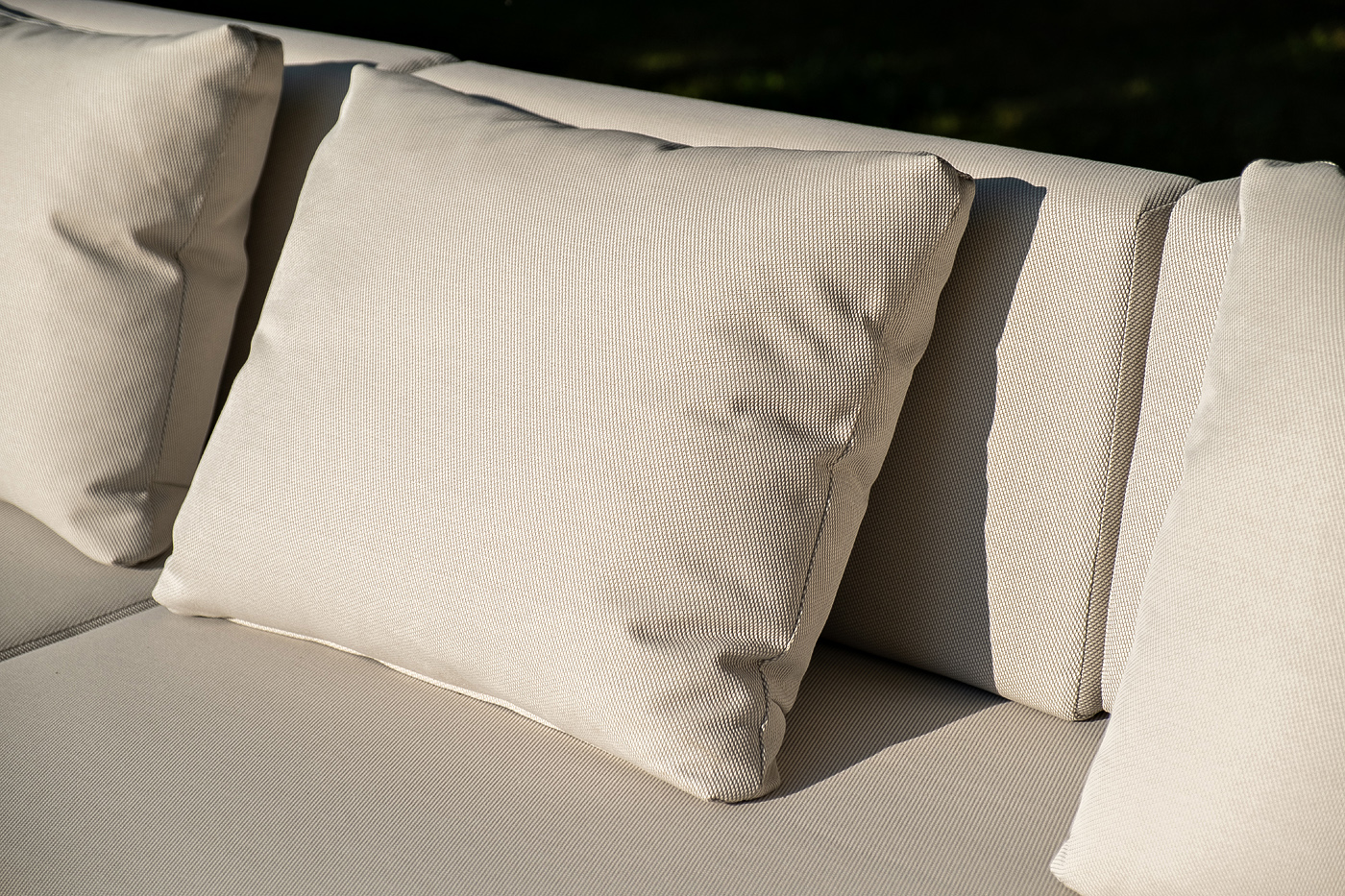 фото "мальдивы" трансформирующаяся лаунж-зона из искусственного ротанга, цвет соломенный