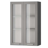 Шкаф навесной 2-х дв. со стеклом ВВС h=920мм Танго