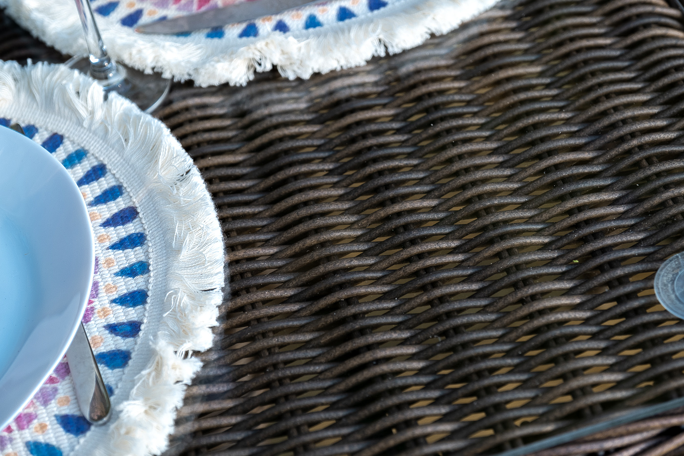 фото "сицилия" обеденная группа плетеная, цвет коричневый