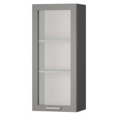 Шкаф верхний 1 дв. со стеклом высокий ВВС Луксор Шкаф верхний 1 дв. со стеклом высокий ВВС Луксор