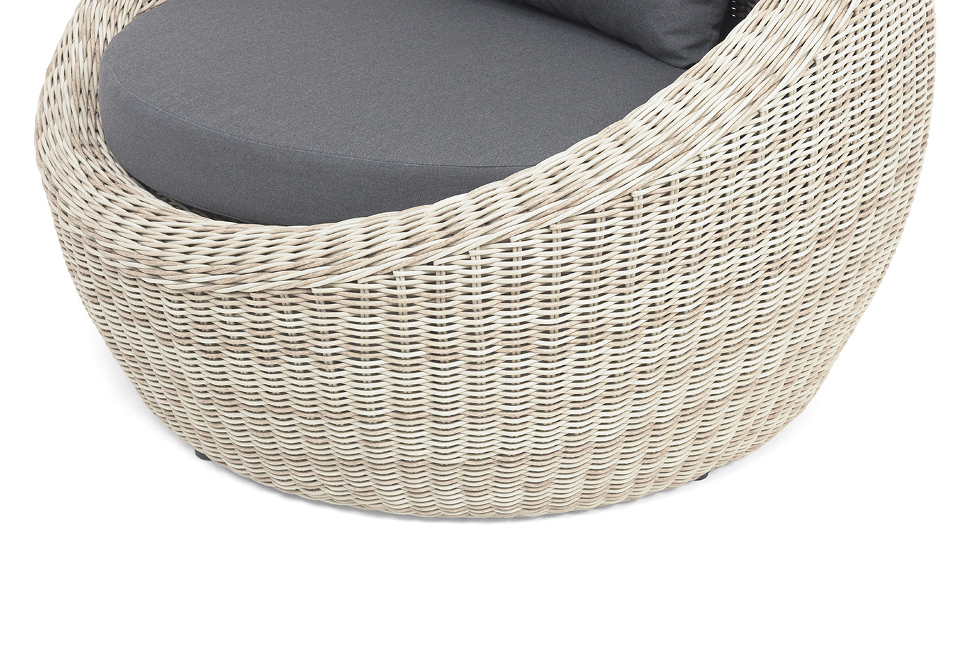 фото "барселона" кресло из искусственного ротанга, цвет бежевый