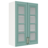 Шкаф 2-х дв. со стеклом ШВС (Премьер) София Лондон