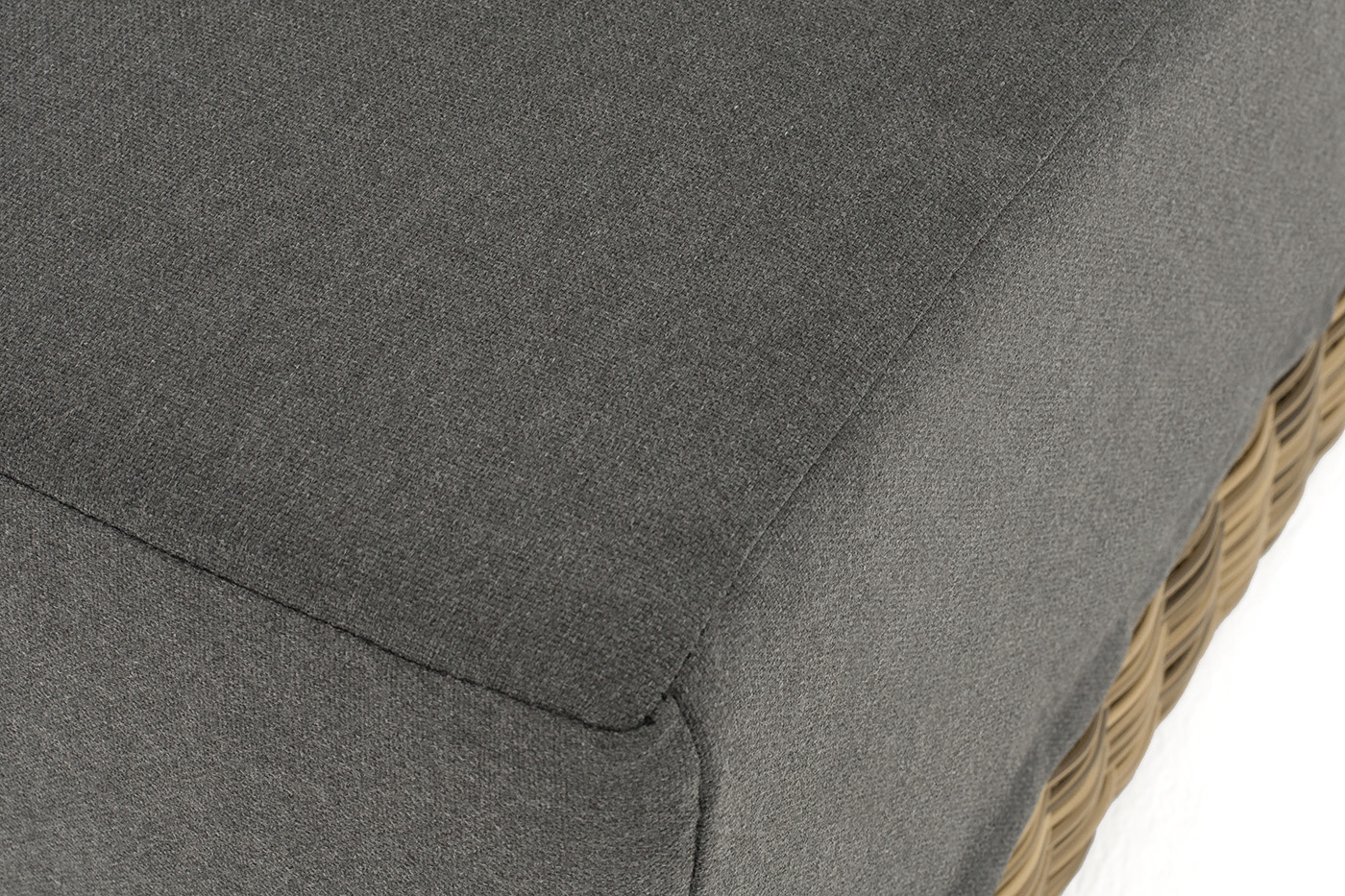 фото "капри" модуль диванный прямой с подушками, цвет соломенный