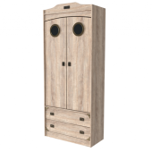 Шкаф 2-х ств. комбинированный секция №13 Мираж-1 Шкаф 2-х ств. комбинированный секция №13 Мираж-1