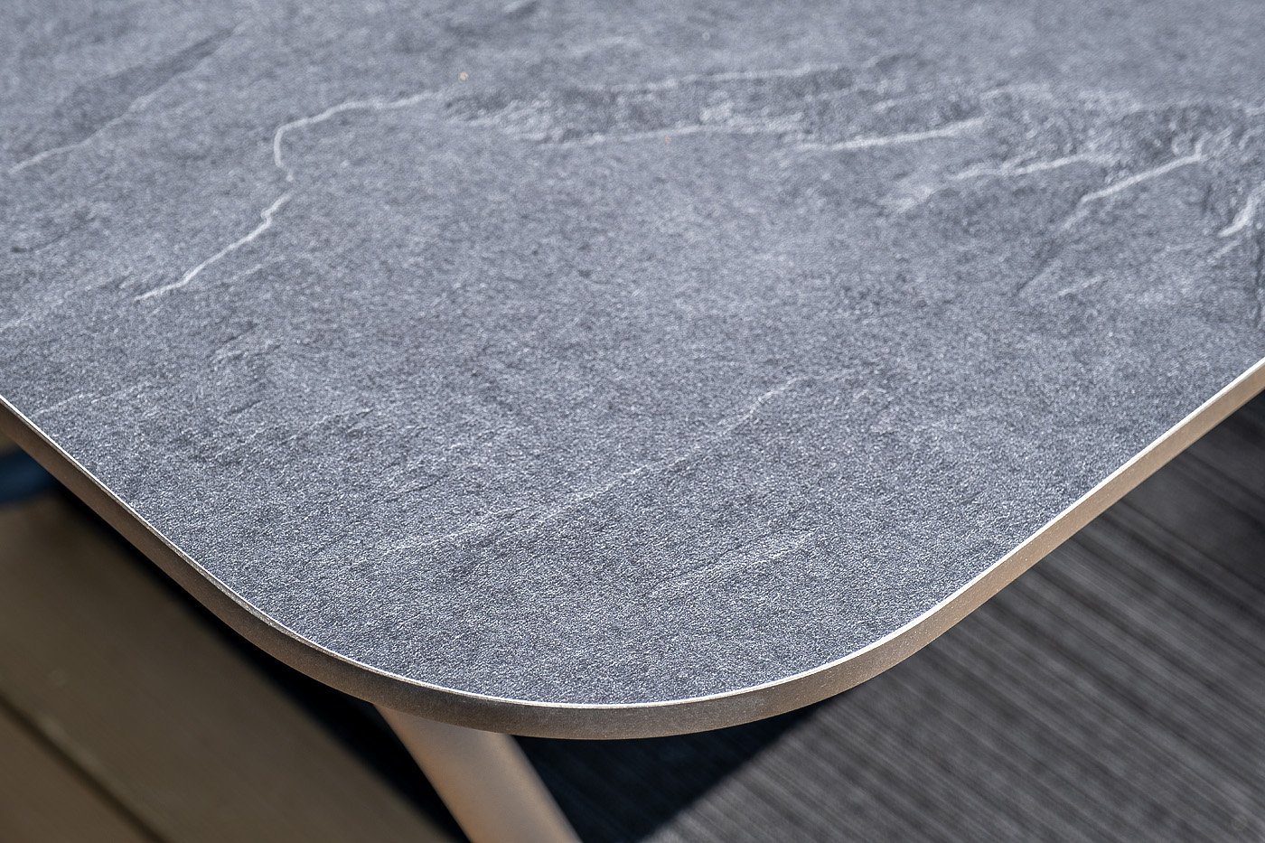 фото "канны" модульная угловая лаунж-зона из роупа (веревки), цвет темно-серый