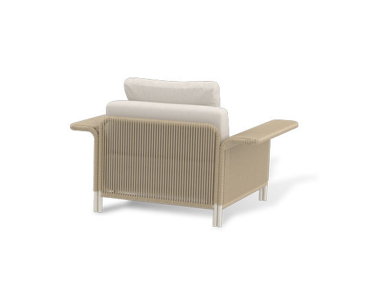 фото "мальдивы" лаунж-зона из искусственного ротанга, цвет соломенный (к)