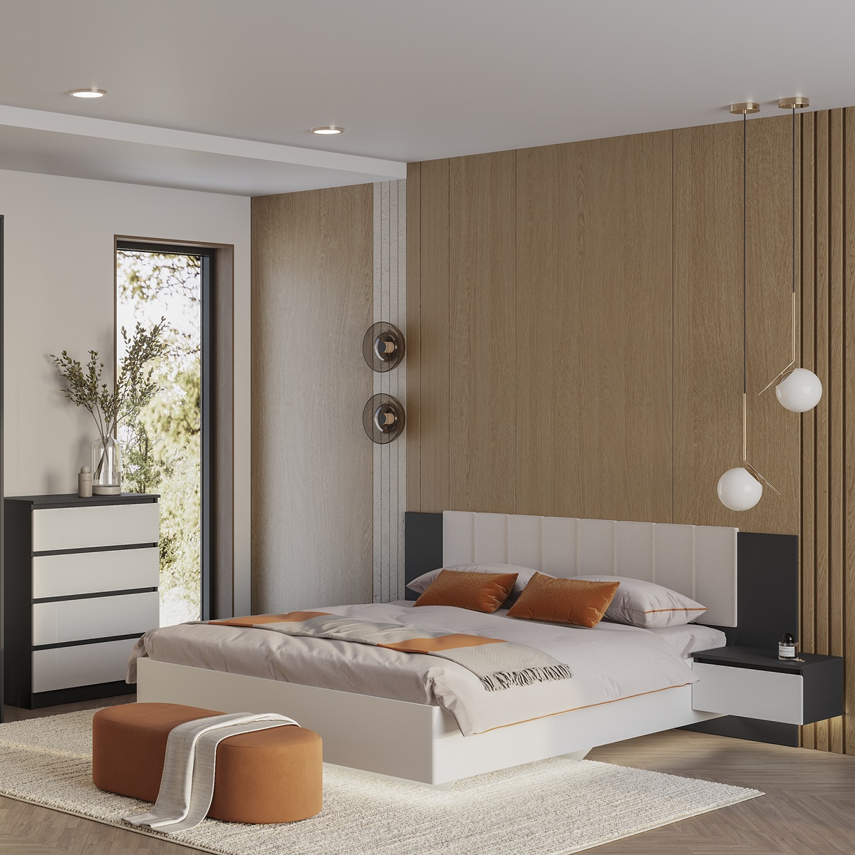 Кровать двуспальная КР-18 Шарм фото кровать двуспальная кр-18 шарм