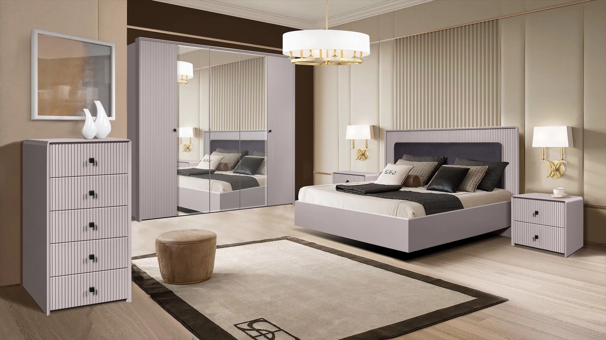 фото комод высокий севилья