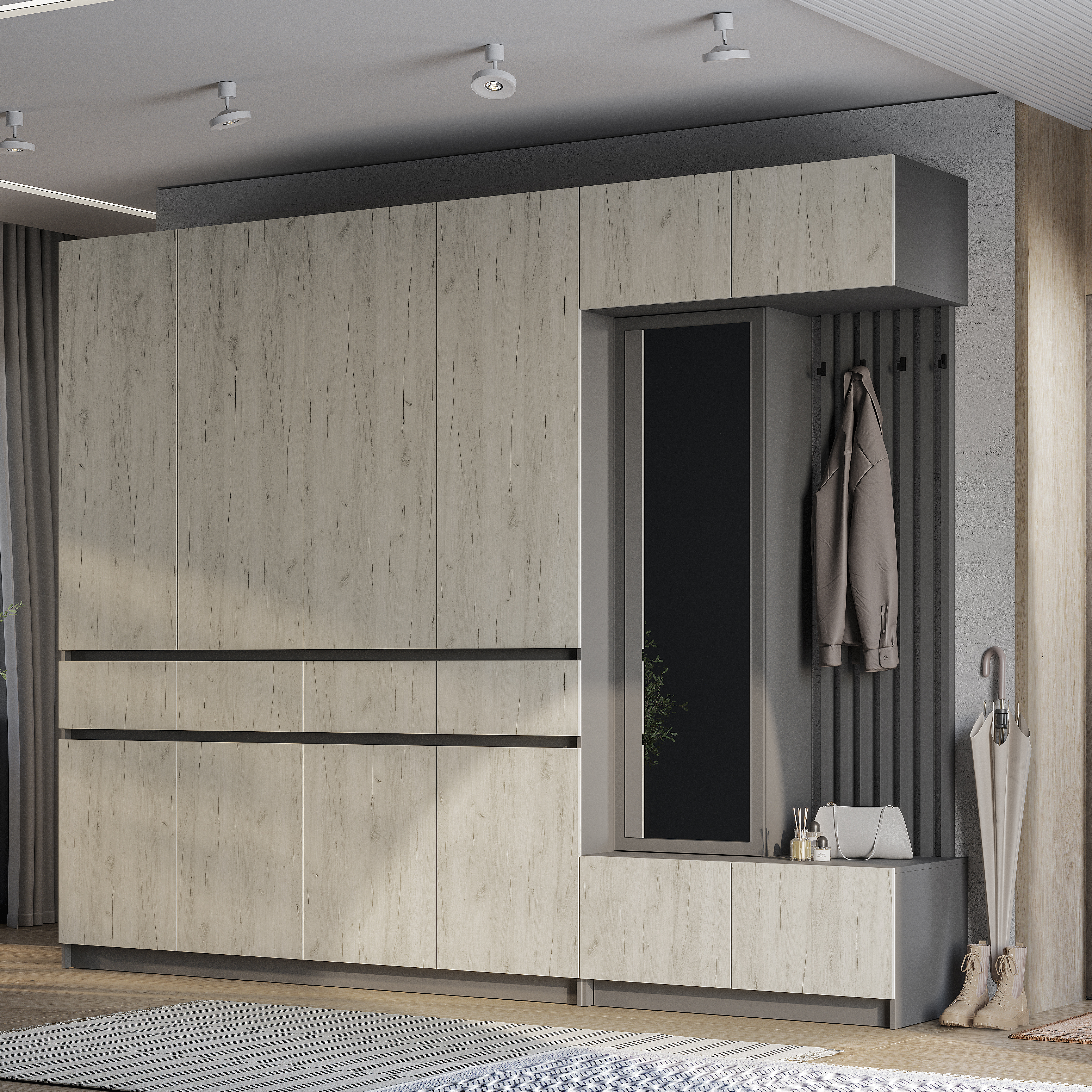 Прихожая ПР-03 Багира  Прихожая ПР-03 Багира