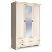 Шкаф 3-х дв. с зеркалом Сиена Шкаф 3-х дв. с зеркалом Сиена