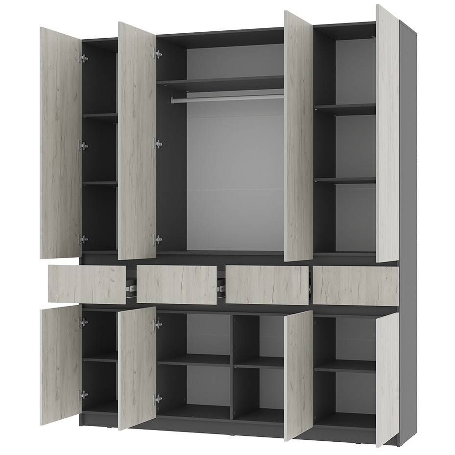 Шкаф 4-х ств. ШК-13 Багира  Шкаф 4-х ств. ШК-13 Багира