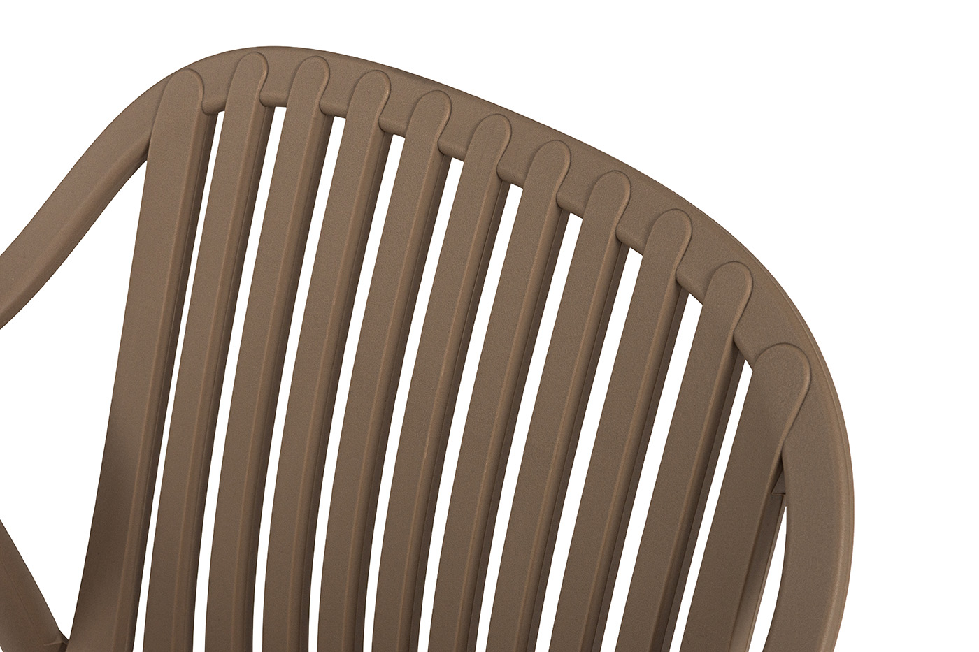 фото "мохито" стул пластиковый, цвет бежево-коричневый