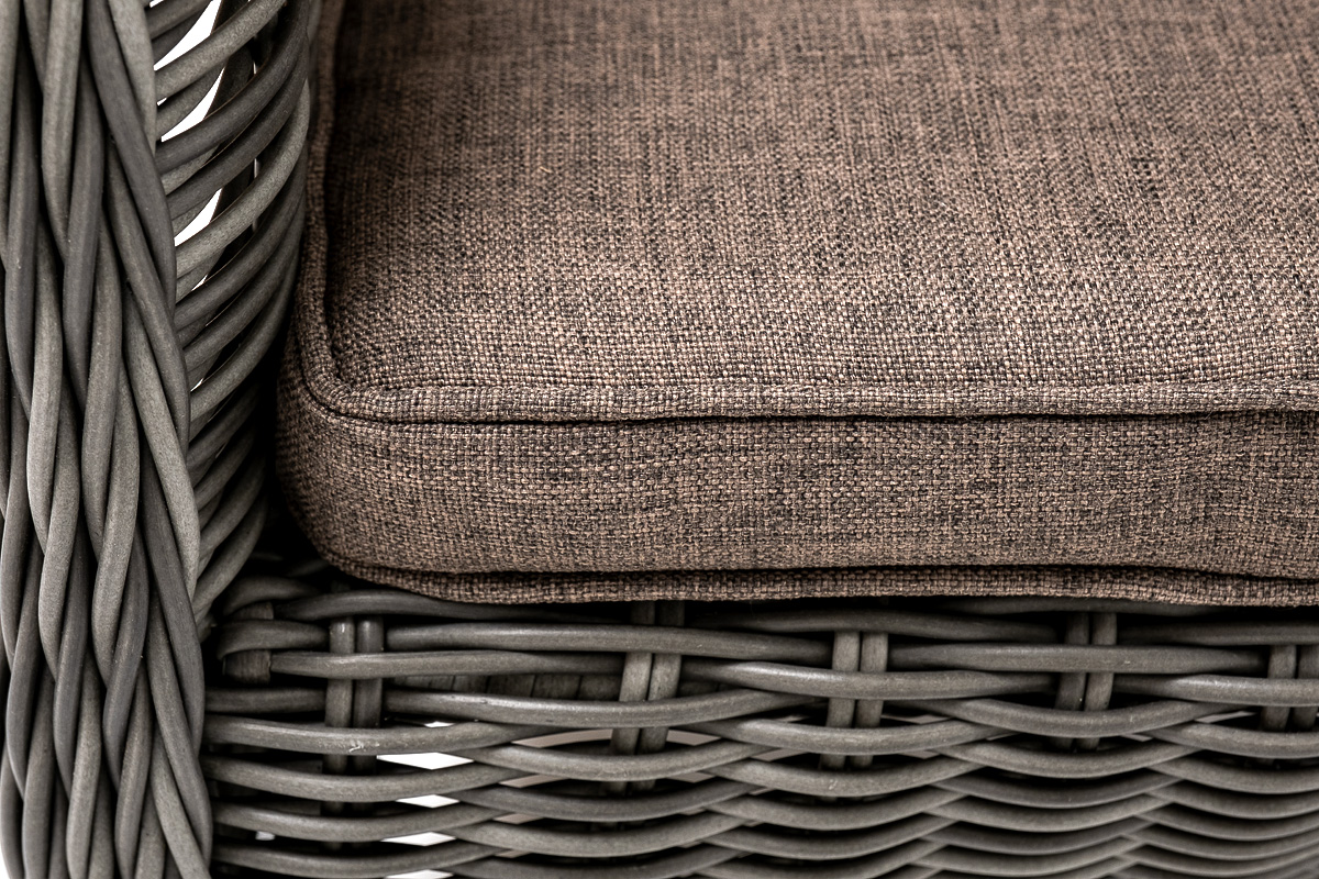 фото "эспрессо–80 r" обеденная группа плетеная, цвет графит