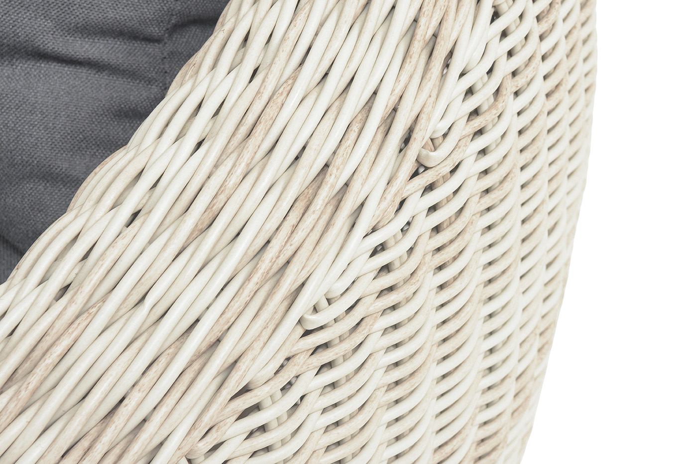 фото "барселона" диван из искусственного ротанга трехместный, цвет бежевый