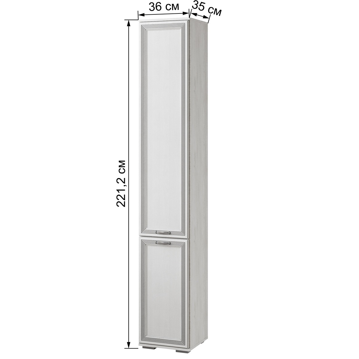 Пенал с полками ЛШ-1 Ливорно