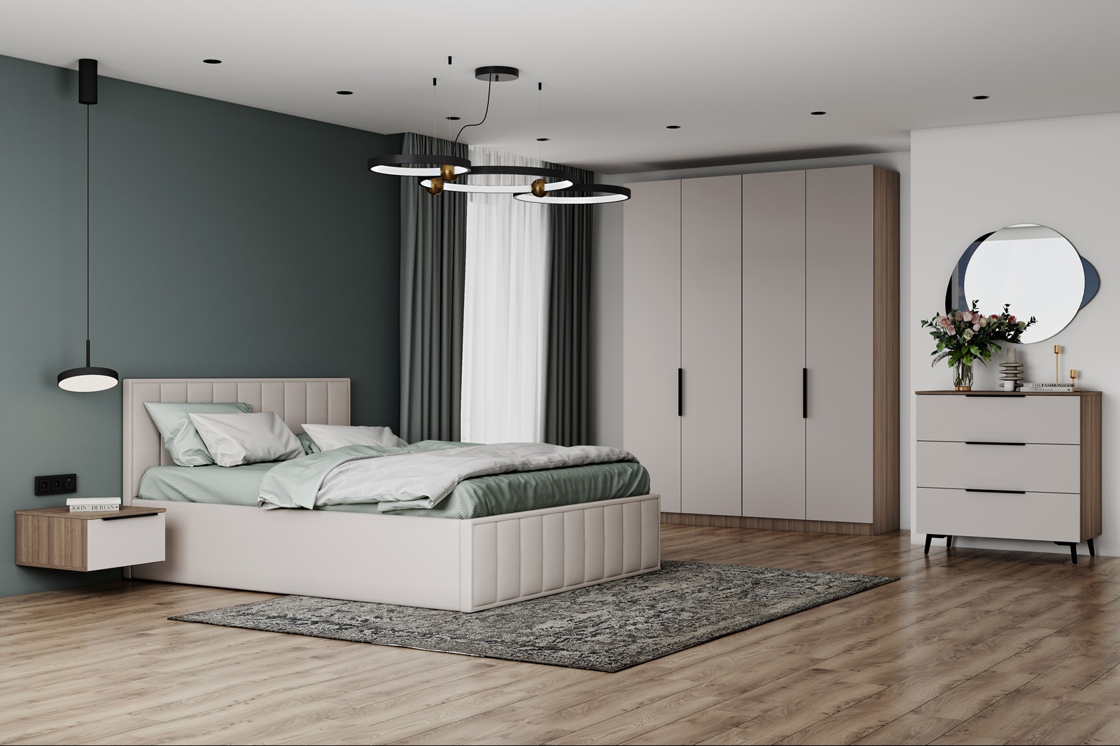 Кровать с подъемным механизмом Лана 