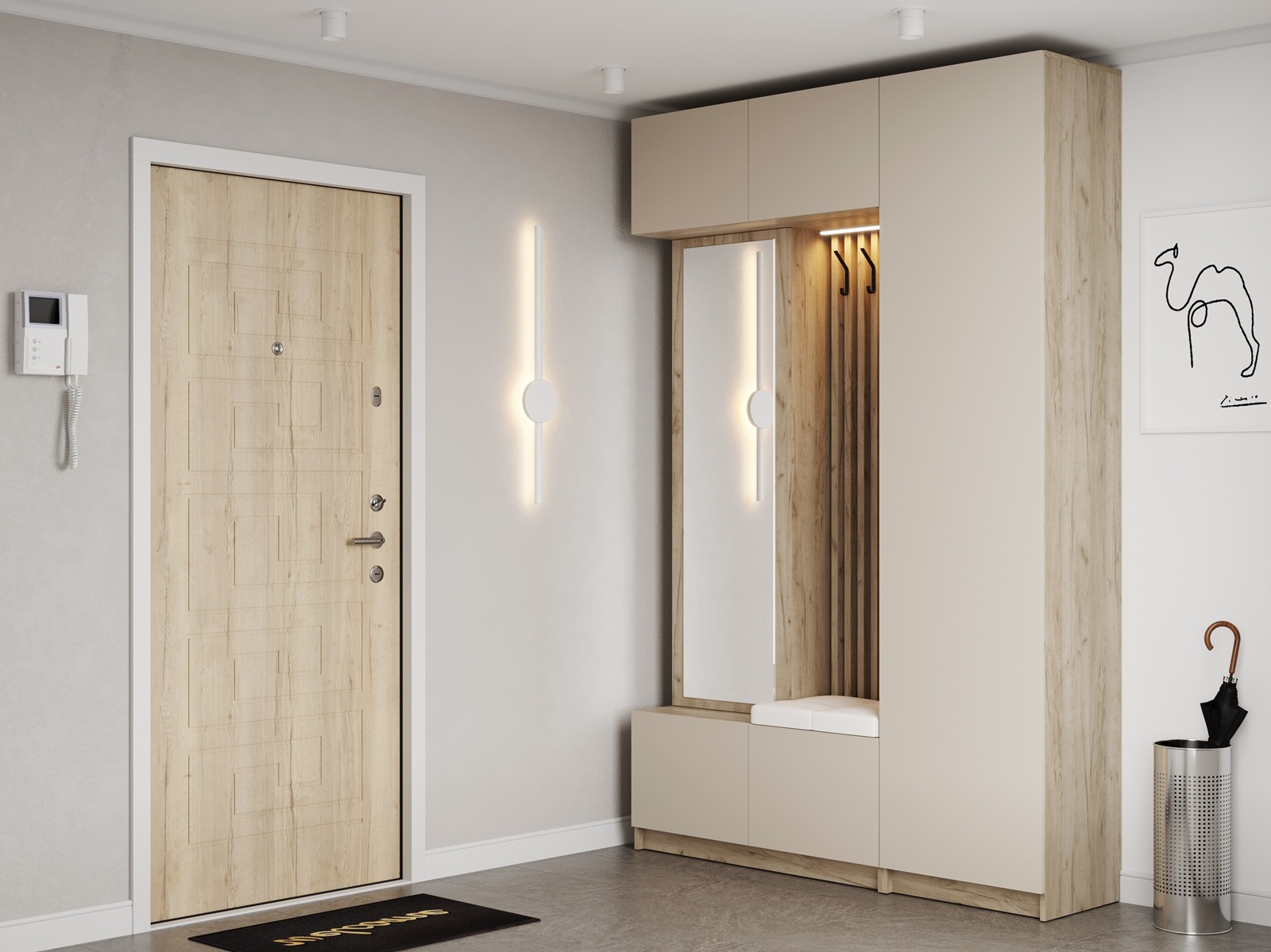 Прихожая ЛДСП Бостон 