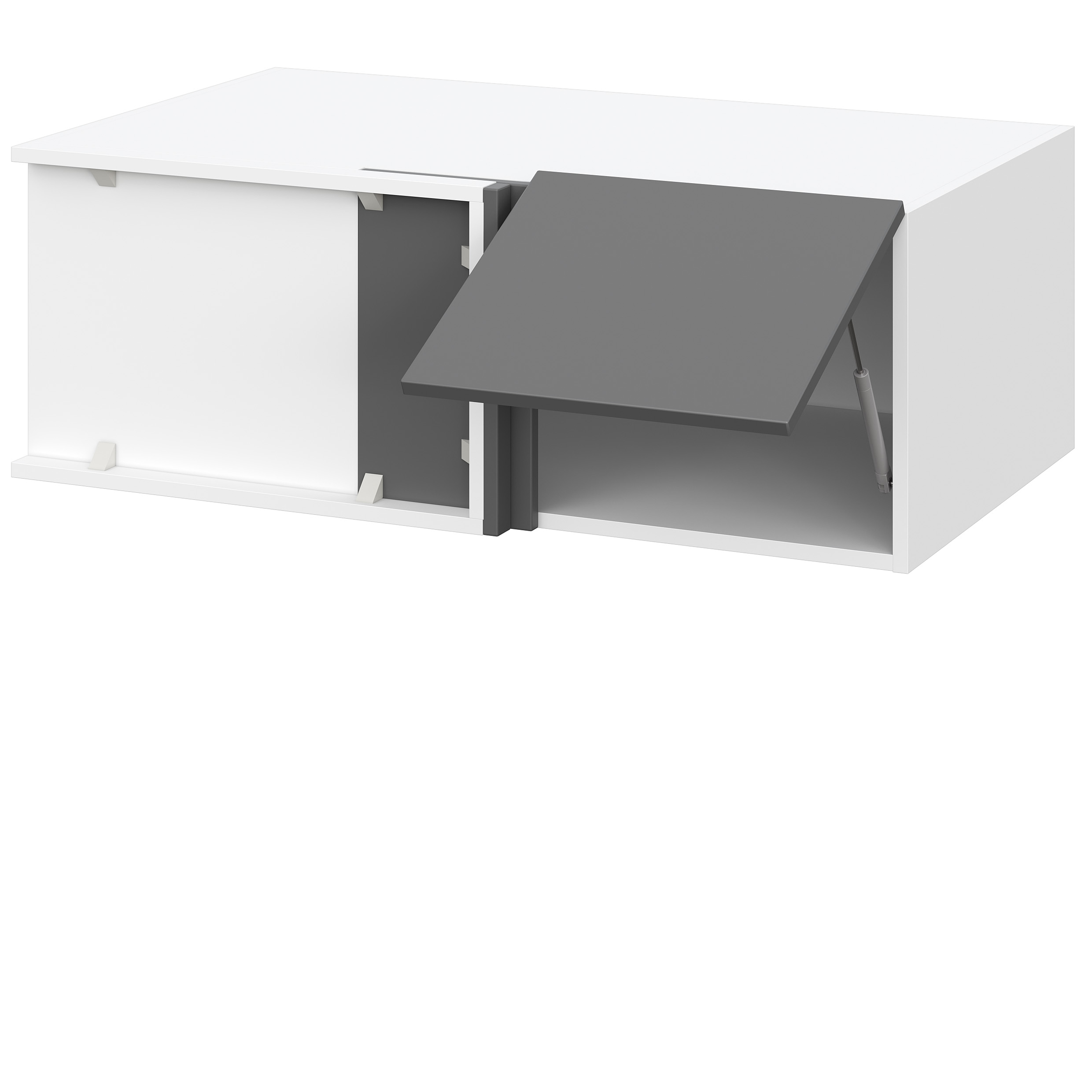 фото шкаф верхний угловой антресоль швуа 1000 кёлн