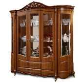 Шкаф-витрина 5-ти дверная Аллегро-8