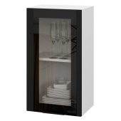 Шкаф верхний 1 дв. со стеклом ШВС Норд Шкаф верхний 1 дв. со стеклом ШВС Норд