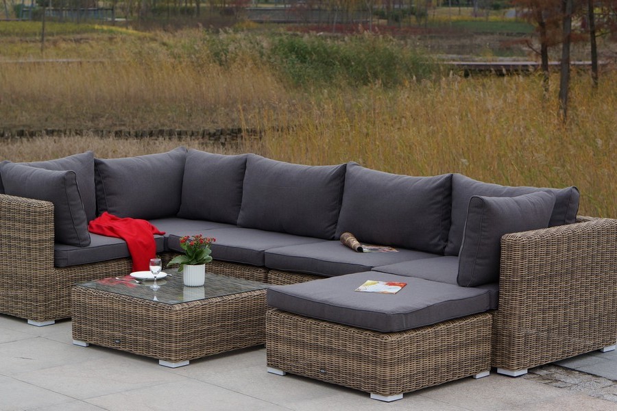 фото "лунго" модуль диванный прямой с подушками, цвет соломенный