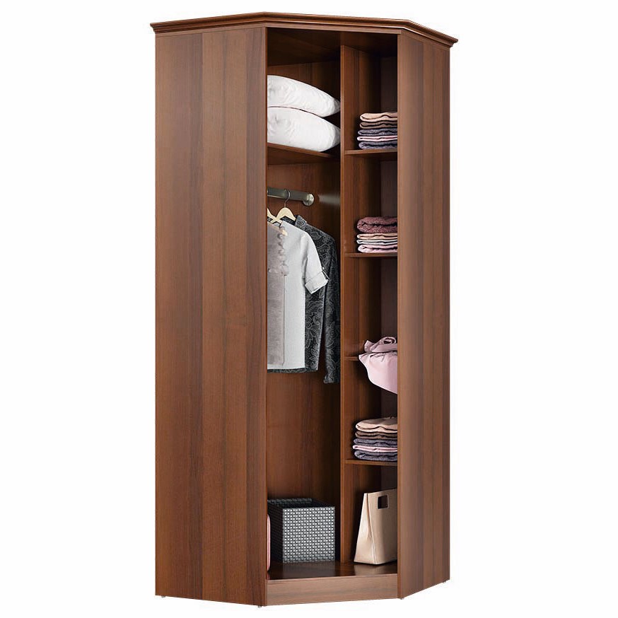 Шкаф угловой с зеркалом ЯН-22 Янна  Шкаф угловой с зеркалом ЯН-22 Янна