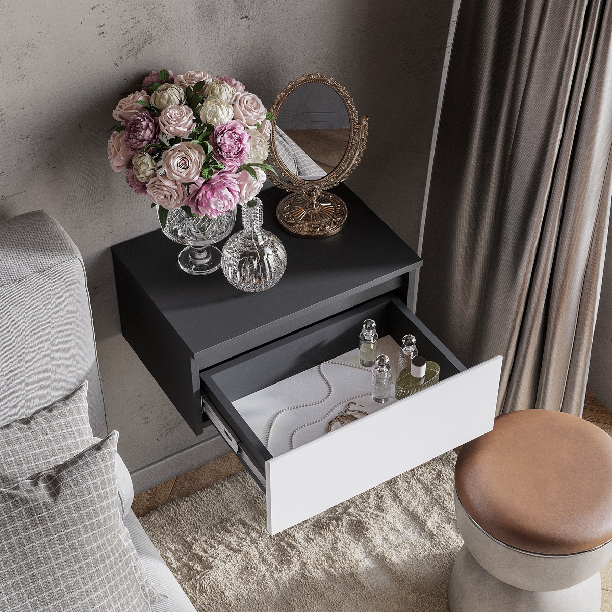 Тумба прикроватная ТБ-11 Шарм фото тумба прикроватная тб-11 шарм