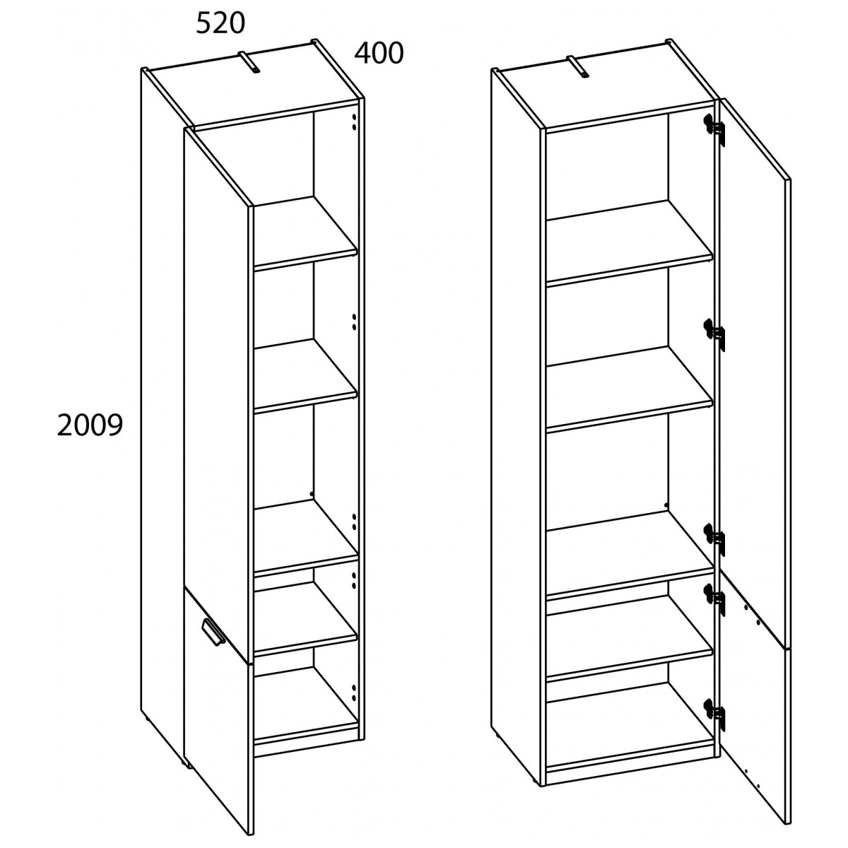 фото шкаф 2d/52 modern