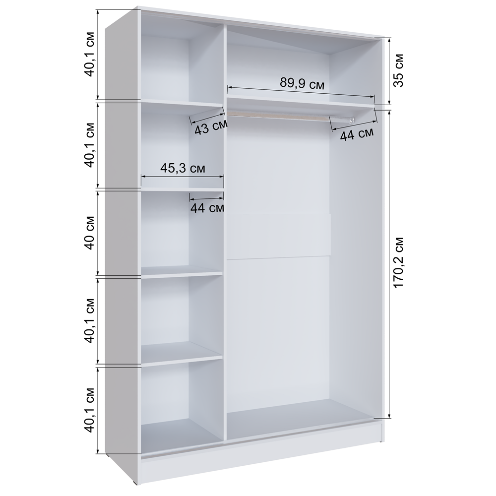 фото шкаф-купе 1400 стиль-2