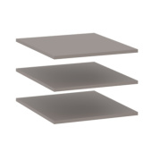 Доп. полки в шкаф 3-х дверный узкие Сиде Доп. полки в шкаф 3-х дверный узкие Сиде