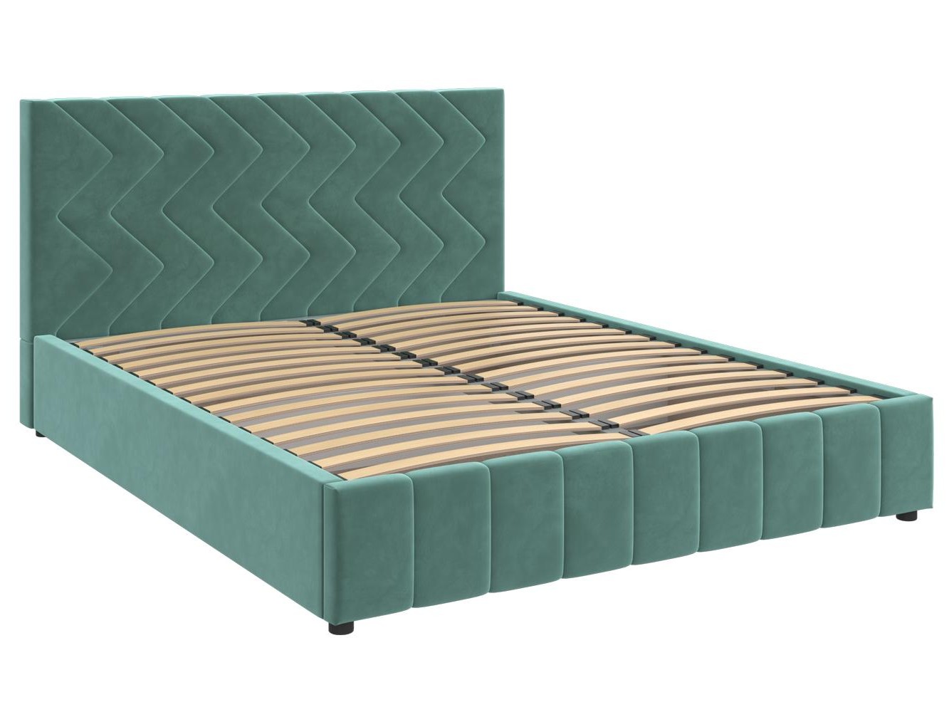 Кровать двуспальная Нельсон (Зигзаг) 