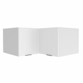 Шкаф горизонтальный высокий глубокий угловой ГВПГУ Монца