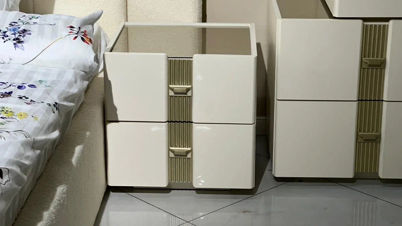 фото тумба прикроватная бордо (2 шт.)