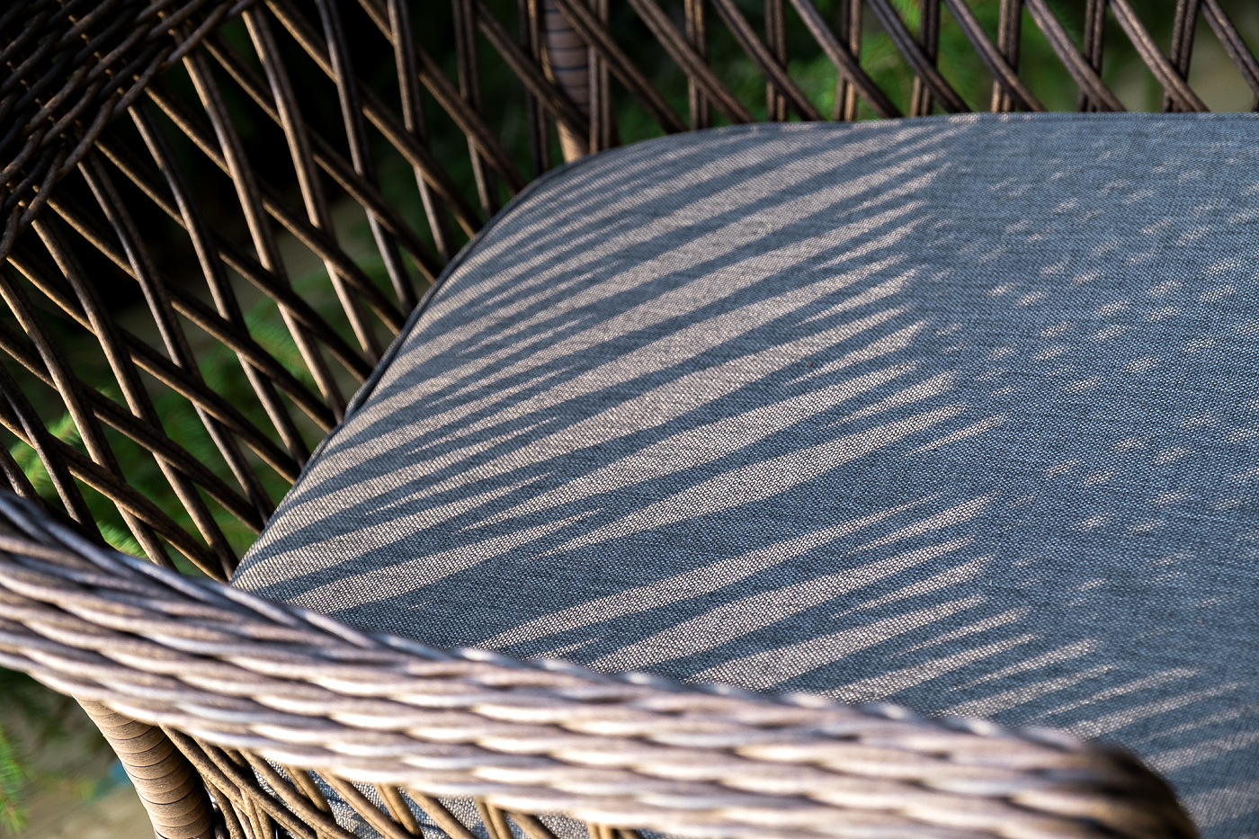 фото "сицилия" обеденная группа плетеная, цвет коричневый