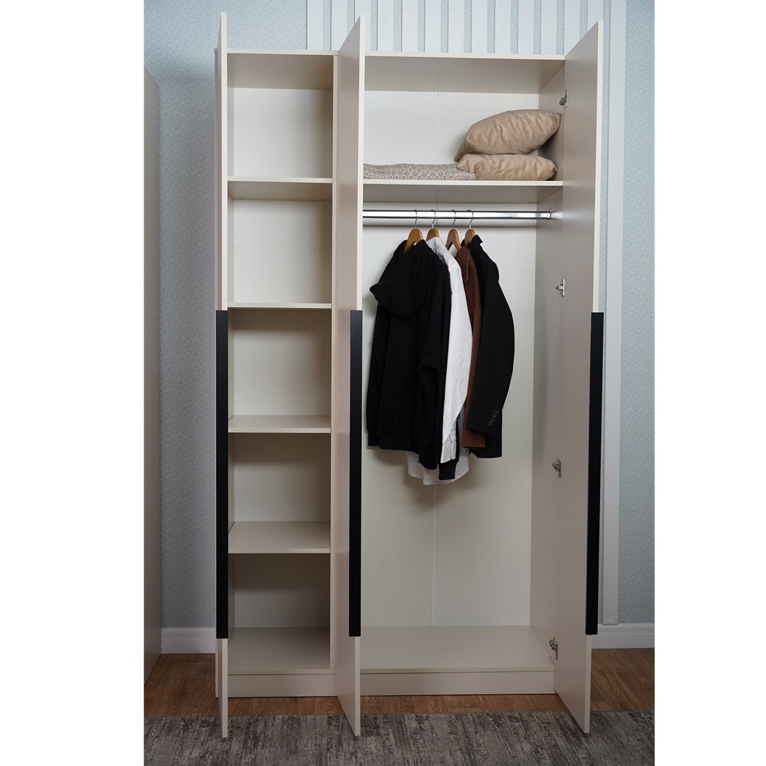 фото шкаф 3-х дв. 1200 пальма