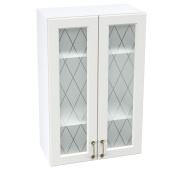 Шкаф верхн. 2-х дв. высокий со стекл. ШВС Ницца