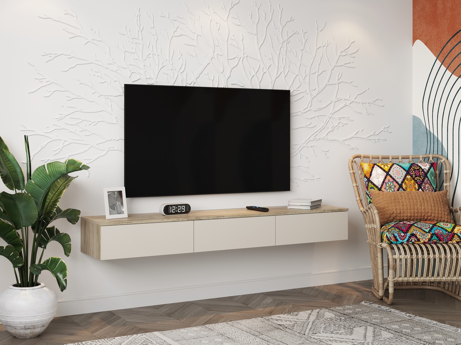 фото тумба под тв тм-003 бохо