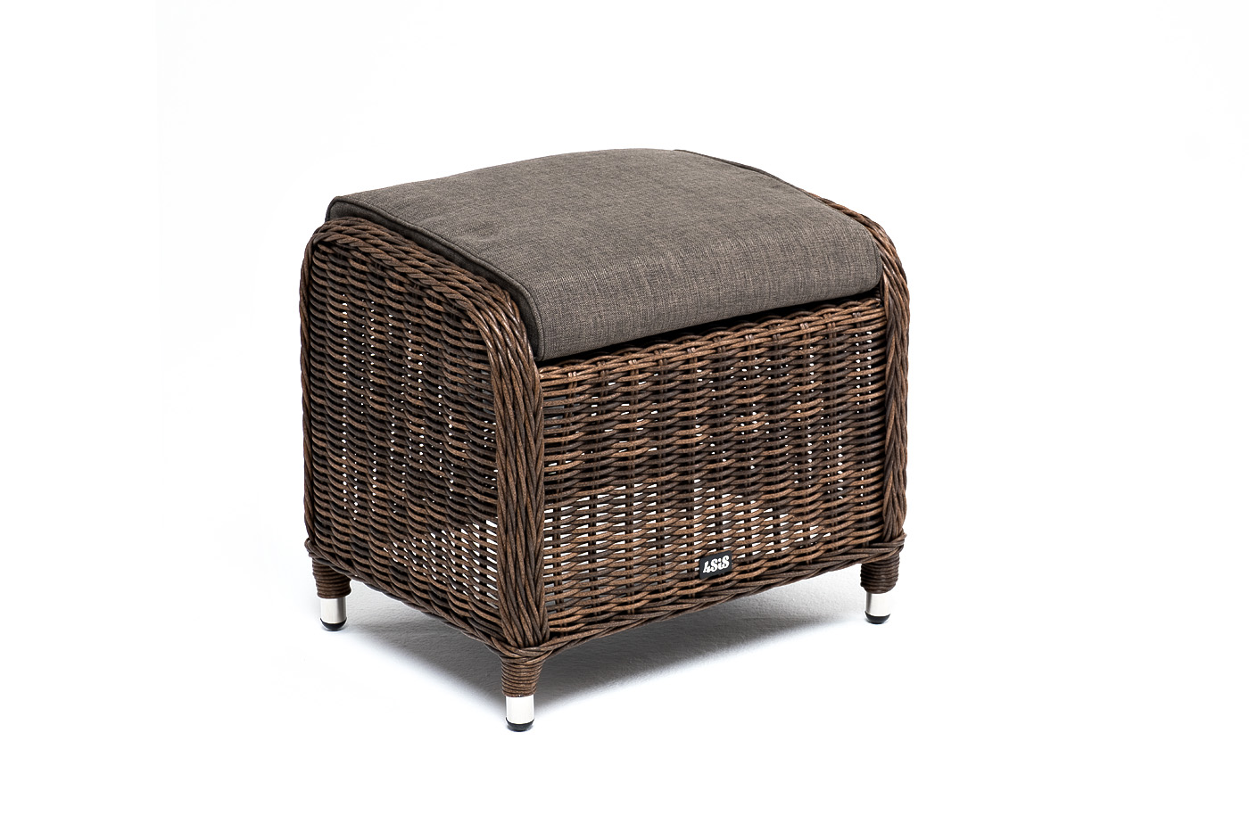 фото "толедо" пуф плетеный, цвет коричневый