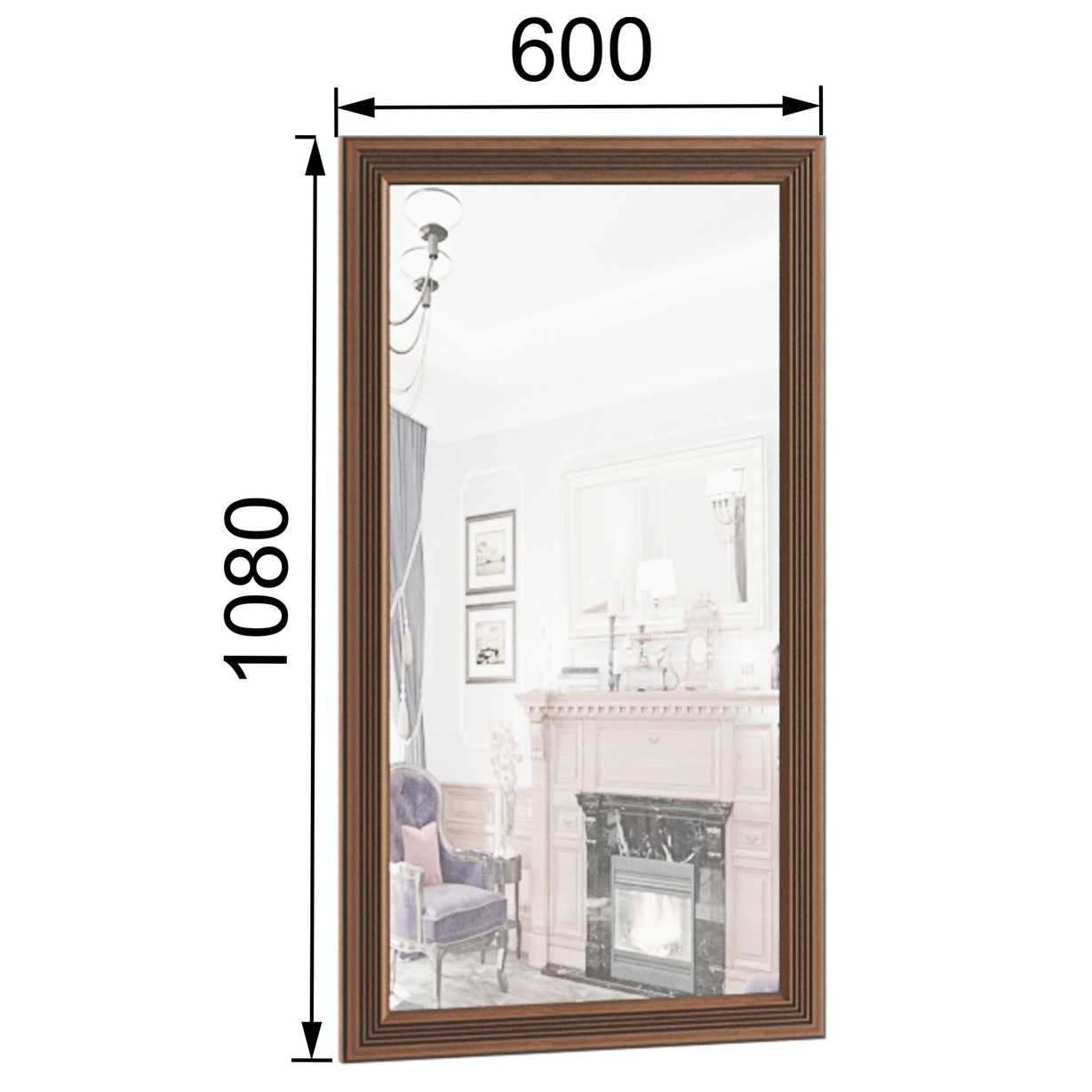 фото зеркало навесное лз-30 ливорно