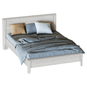 Кровать двуспальная с ПМ Мальта 