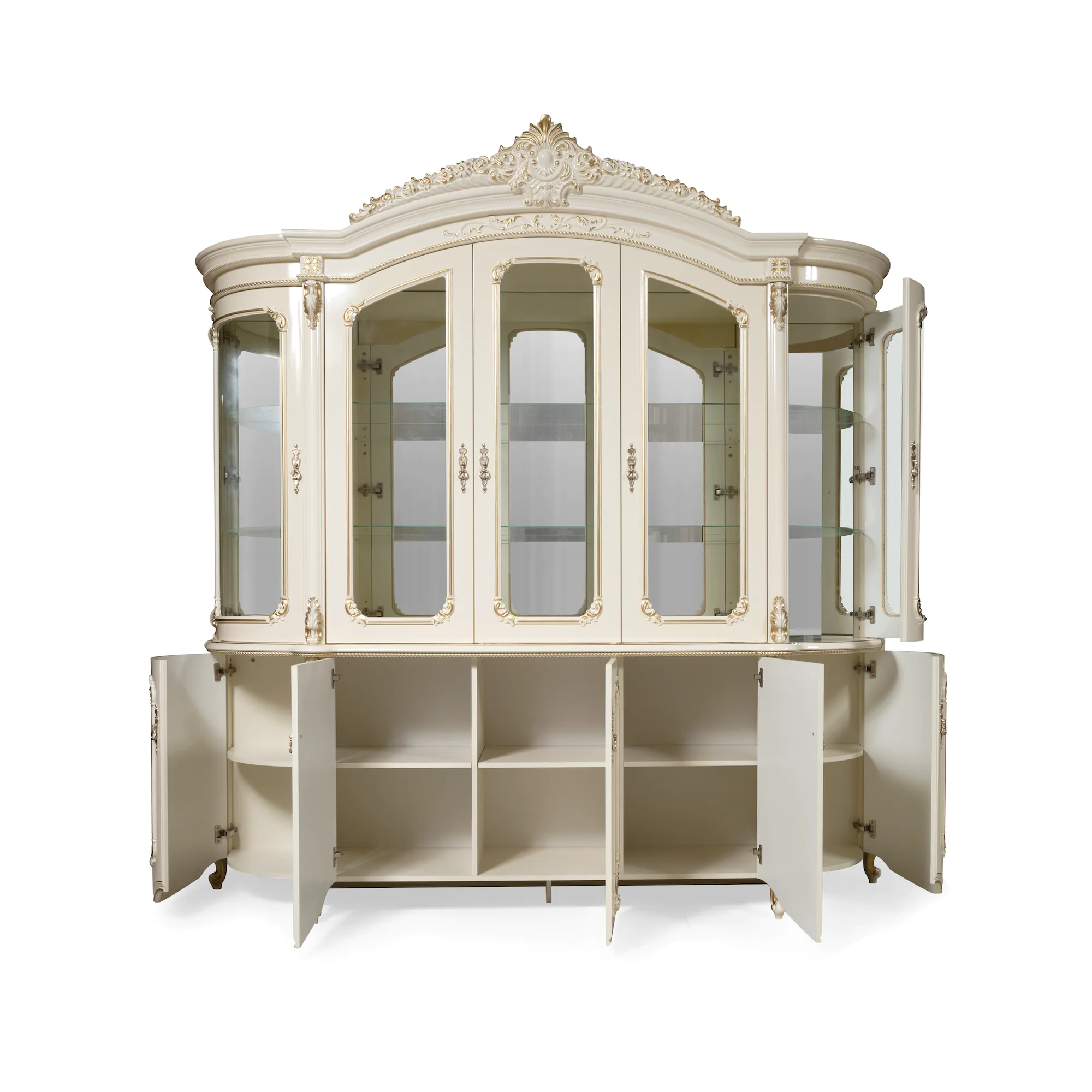 Шкаф с витриной Элиза 