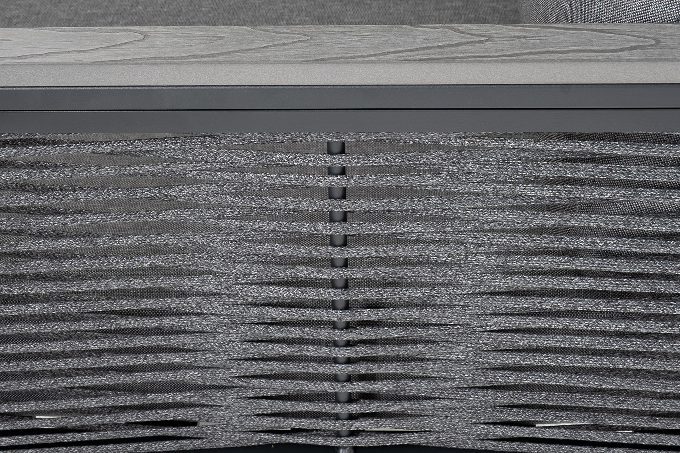 фото "париж" угловой модульный диван, каркас из алюминия, цвет серый