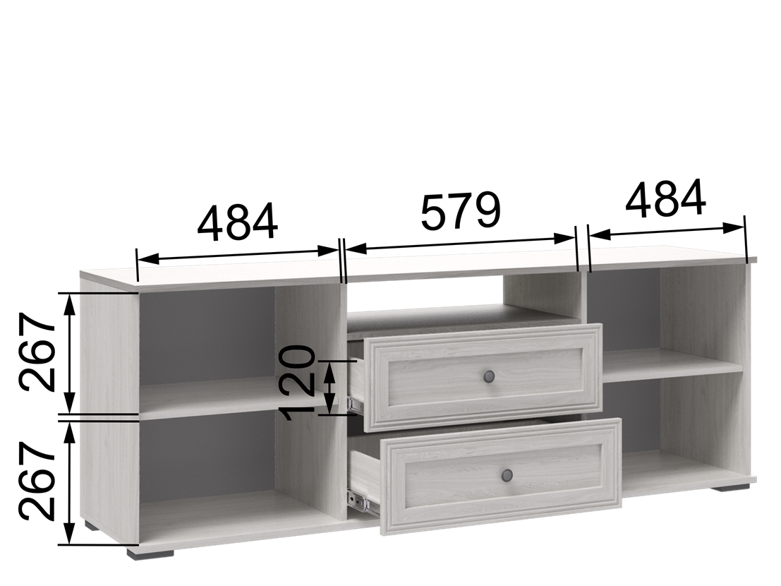 Тумба для ТВ-техники РТ-1 Ричард 